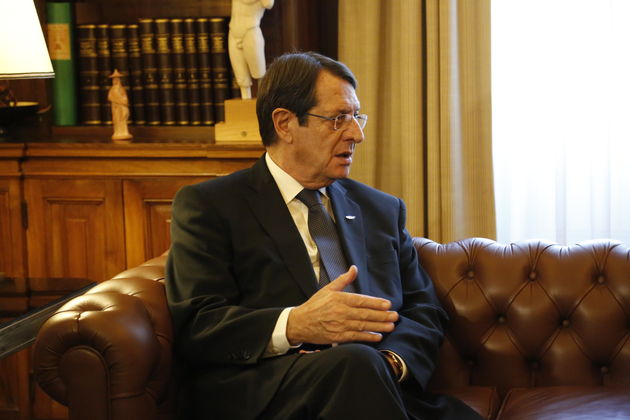 Ν. Αναστασιάδης: Με «ρεαλιστικές προτάσεις» στο δείπνο