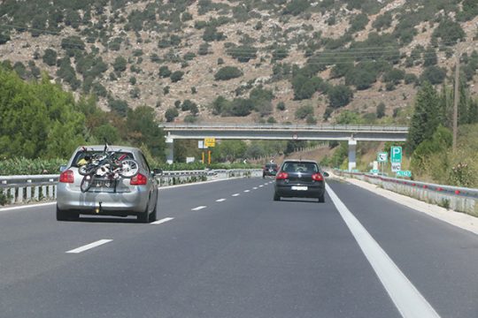 Κυκλοφοριακές ρυθμίσεις 23 ημερών στην Αθηνών - Θεσσαλονίκης: Κλείνουν 5 λωρίδες εξυπηρέτησης