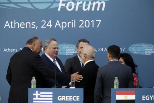 Η Διακήρυξη των Αθηνών για το Φόρουμ Αρχαίων Πολιτισμών