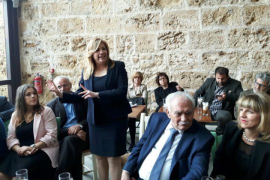 Ολοκληρώθηκε στα Χανιά η περιοδεία της Φώφης Γεννηματά