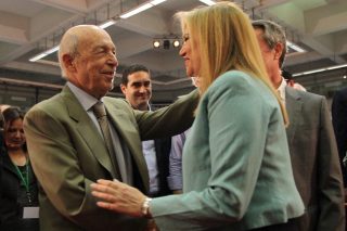 Μετά τις καθαιρέσεις, η Φώφη συνάντησε τον Σημίτη