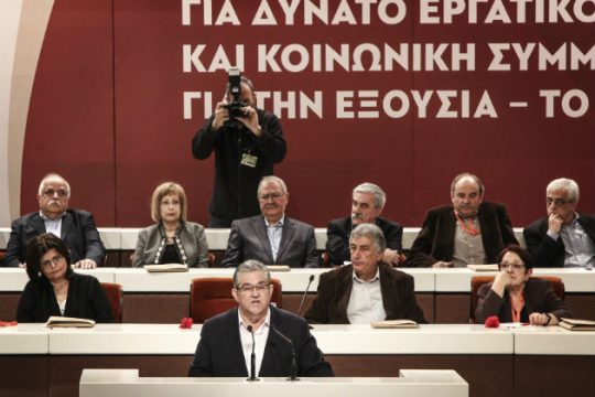 Και πάλι ο Δημήτρης Κουτσούμπας γ.γ. του ΚΚΕ
