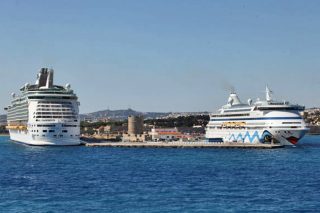 Προσεγγίσεις μεγαλύτερων κρουαζιερόπλοιων το 2017 στα ελληνικά λιμάνια