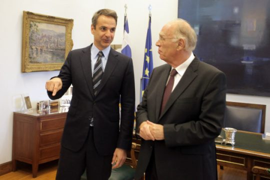Τώρα βρίσκει καλό τον Κυριάκο ο κυρ Βασίλης (ο Λεβέντης ντε)