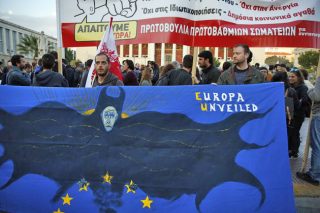 Πορεία ενάντια στα μνημόνια, παλιά και νέα