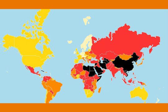 RSF: «Υπό μεγάλη απειλή η ελευθερία του Τύπου»