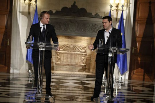 Τι θα… πει ο Τουσκ στο Μαξίμου