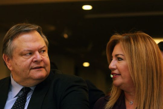 Δείπνο Φώφης χωρίς τον Βενιζέλο