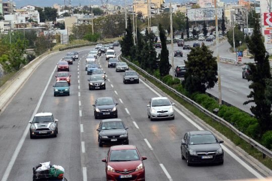 Κλειστή ως τις 3 μ.μ. η Αθηνών-Λαμίας κοντά στο Σχηματάρι