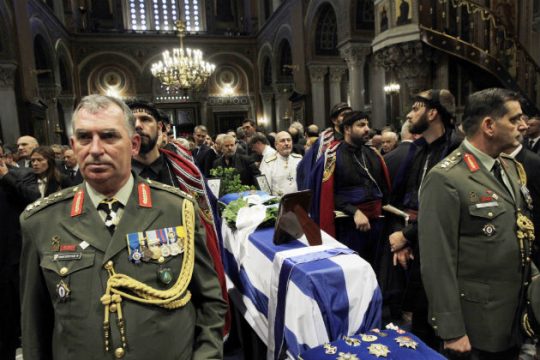 Ύστατο αντίο στον Κωνσταντίνο Μητσοτάκη