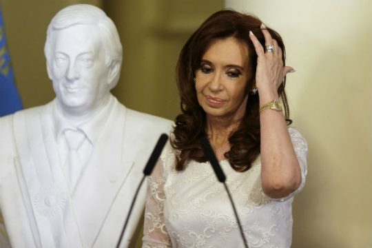 Στην Αθήνα η Κίρχνερ
