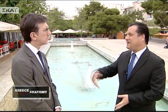 Βασικά ο Άδωνις παρουσιάζει, όχι ο Πορτοσάλτε