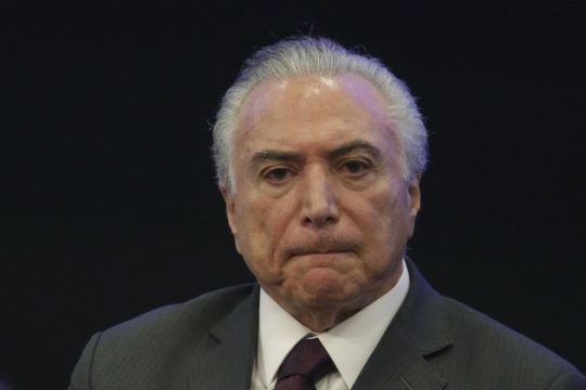 Ο πρόεδρος της Βραζιλίας στη δίνη του σκανδάλου