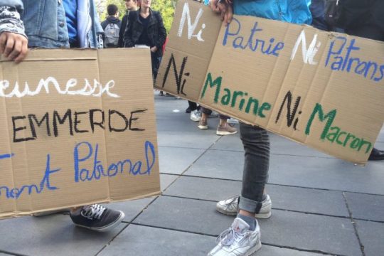 Ni Patrie, Ni Le Pen, Ni Patron, Ni Macron