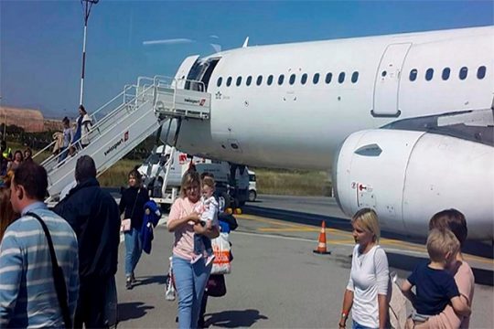Σοβαρό περιστατικό σε πτήση από το Ηράκλειο