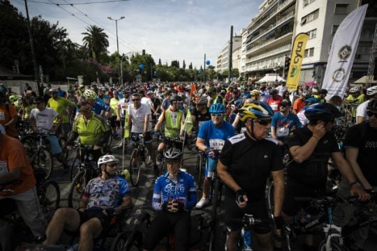 Κυκλοφοριακές ρυθμίσεις για τον 24ο ποδηλατικό γύρο Αθήνας