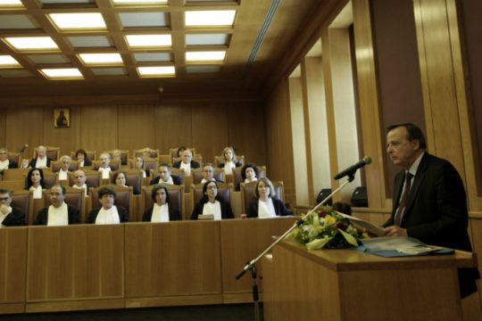 Εκδήλωση για τον πρόεδρο του ΕΔΔΑ στο ΣτΕ