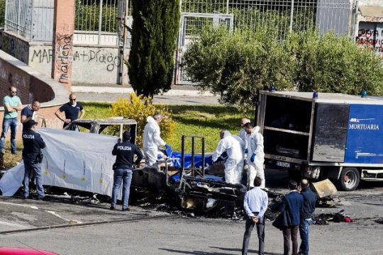 Τρία κορίτσια Ρομά νεκρά μέσα σε τροχόσπιτο στη Ρώμη