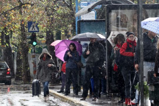 Έρχονται βροχές και καταιγίδες