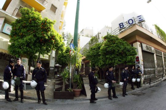 Απαγορεύτηκε η εκδήλωση αστυνομικών στα Εξάρχεια