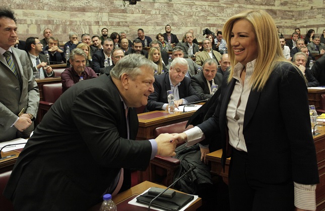 Συνέδριο η Φώφη… συνέδριο κι ο Βαγγέλης