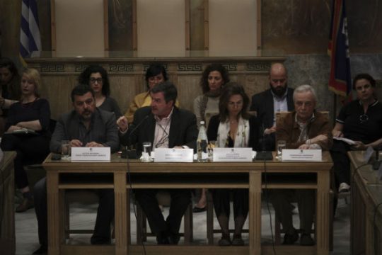 Σύσκεψη Καμίνη με πολιτικά κόμματα για τα προβλήματα της Αθήνας