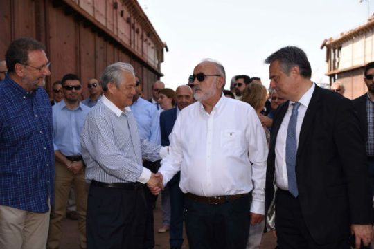 Στη Ναυπηγοεπισκευαστική Ζώνη ο Κουρουμπλής