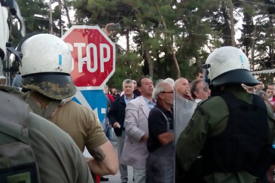 Νέα ένταση στο Μενίδι για τον θάνατο του 11χρονου [VIDEO]