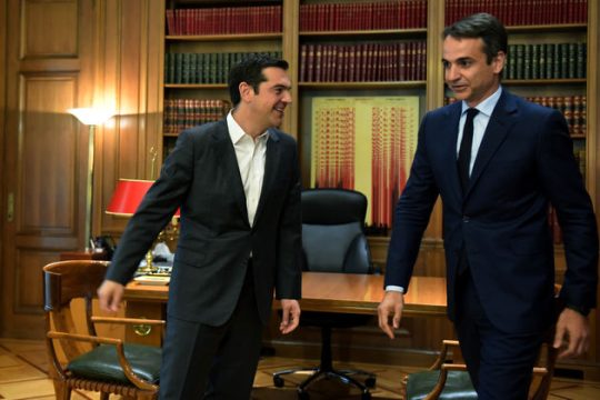 Σφιγμένος με Τσίπρα άνετος με τον Βέμπερ