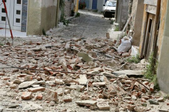 Ισχυρός σεισμός στο ανατολικό Αιγαίο