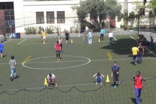 «Ραντεβού» για αθλητισμό με τους πρόσφυγες
