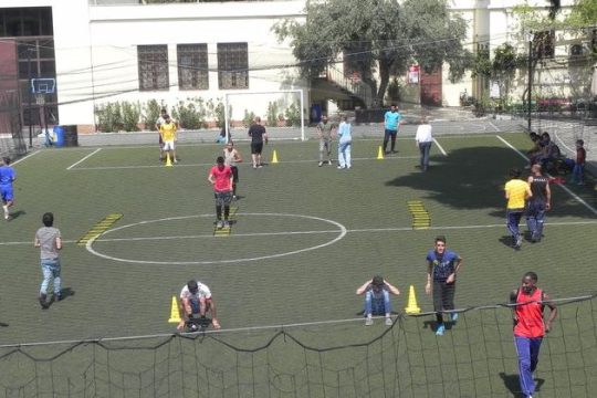«Ραντεβού» για αθλητισμό με τους πρόσφυγες