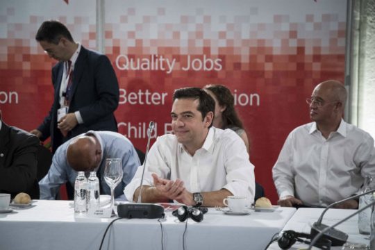 Παρέμβαση των προοδευτικών δυνάμεων στην Ευρώπη ζήτησε ο Τσίπρας
