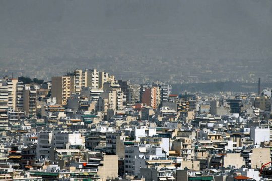Υπέρβαση του ορίου ενημέρωσης για το όζον στην Αττική