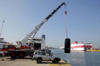 Νεκρός άνδρας που έπεσε με αυτοκίνητο στο λιμάνι Πάτρας