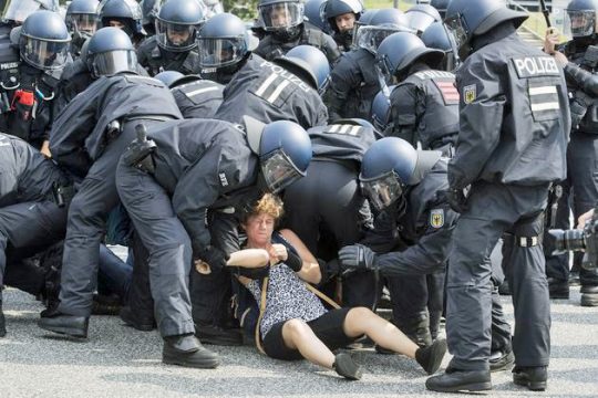 G20 Αγρια νύχτα στο Αμβούργο