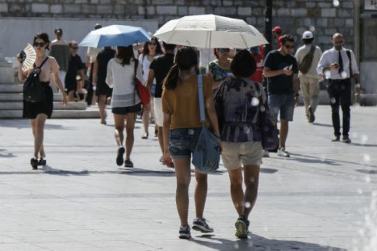Πολύ υψηλές θερμοκρασίες το Σαββατοκύριακο
