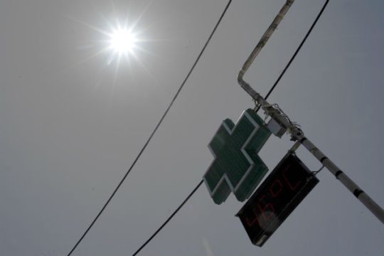Στο Ηράκλειο Κρήτης η υψηλότερη θερμοκρασία