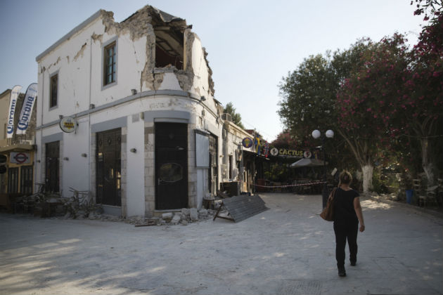 Ομαλή μετασεισμική ακολουθία στην Κω