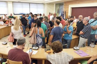 Λαμία: κατάληψη κατά της ιδιωτικοποίησης