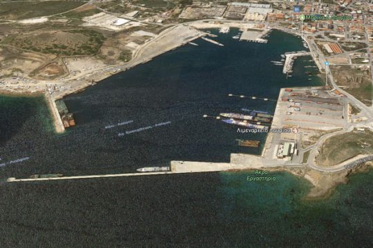 Μνηστήρας για το λιμάνι Λαυρίου