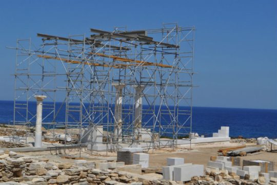 Ανακάλυψη συγκροτήματος κτιρίων δίπλα σε ναό του Απόλλωνα