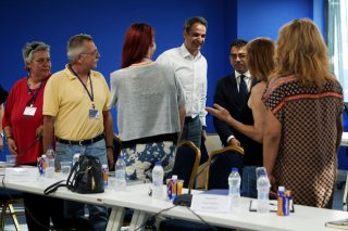 Οταν ο Κυριάκος συνάντησε τους ΛΟΑΤ