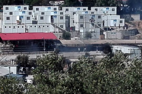 Εκτεταμένα επεισόδια στη Μόρια