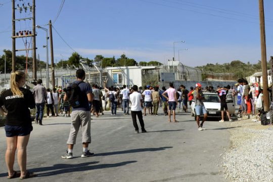 Ανησυχία στη Μόρια μετά τα επεισόδια