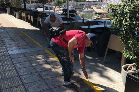 Τέλος στην αυθαίρετη κατάληψη κοινόχρηστων χώρων στον Πειραιά