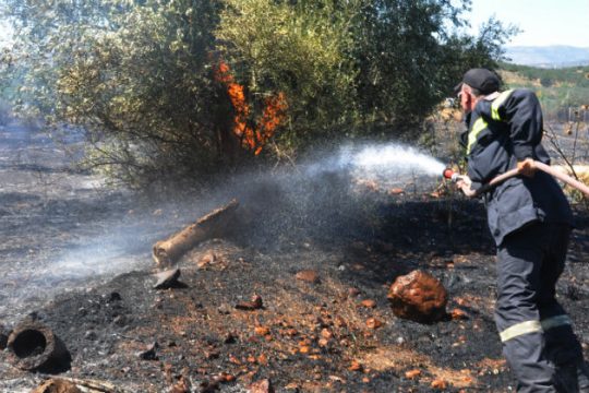 Οι «κόκκινες» περιοχές για εκδήλωση πυρκαγιάς
