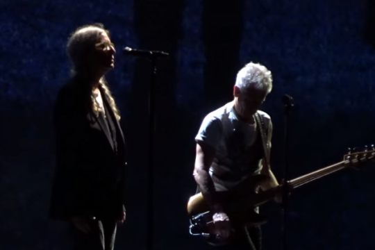 Μαθήματα… rock από Patti Smith και U2