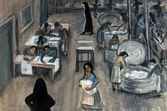Τραγουδώντας με την Τζόνι Μίτσελ για τα «Πλυντήρια της Μαγδαληνής»