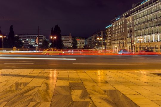 Τοπιογραφία με ρίμες και απορρίμματα